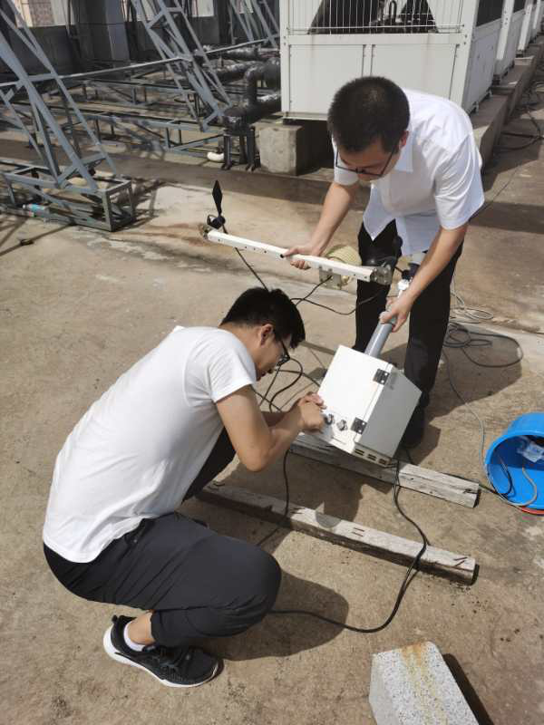 智慧平臺環保園區出現異常，智園科技員工迎刃而解