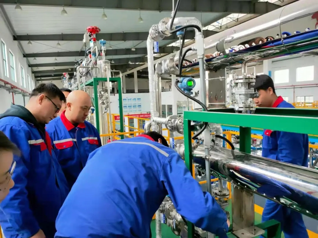 量身定制！杭州灣（上虞）綠色化工人才公共實訓基地迎來首批省外學員(圖3)