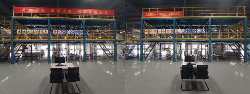 典型化工工藝實訓區